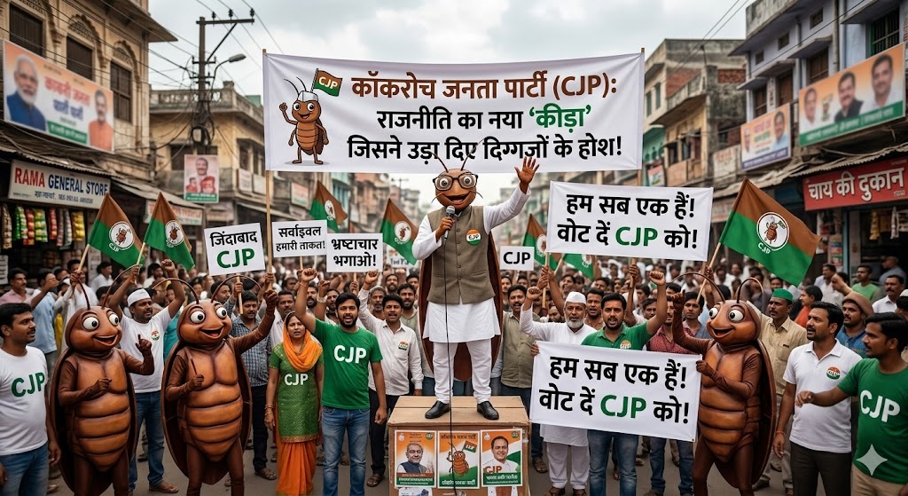 Cockroach Janta Party: The Rise of Satirical Politics in the Digital Age